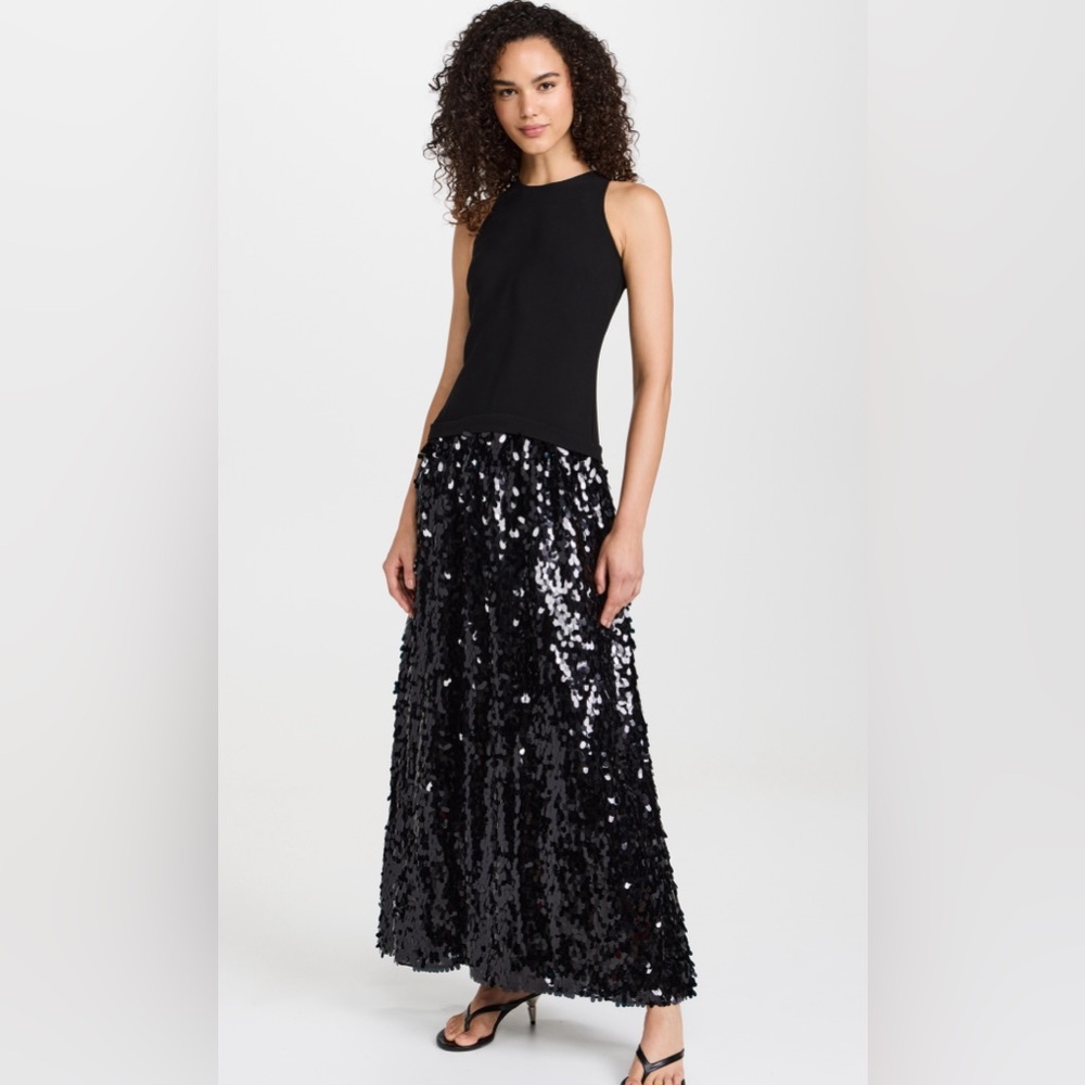 Simon Miller Memphis Crepe Sequin Dress